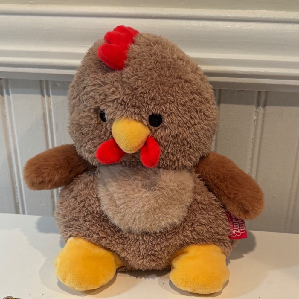 BumBumz by Russ Chloe the Chicken 7.5 Inch BarnBumz Brown Plush Stuffed Animal